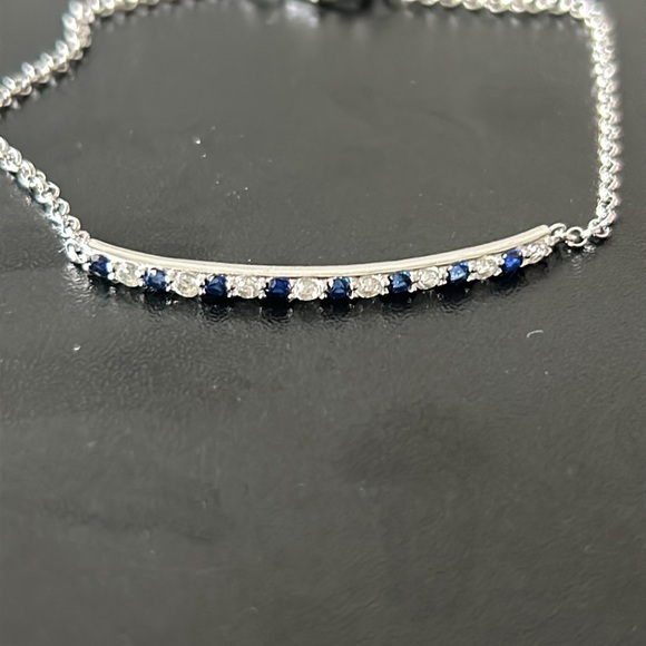 Bracelet - Blue / Silver - Picture 2 of 3
